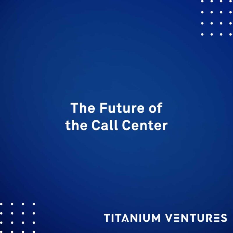 The future of the call center
